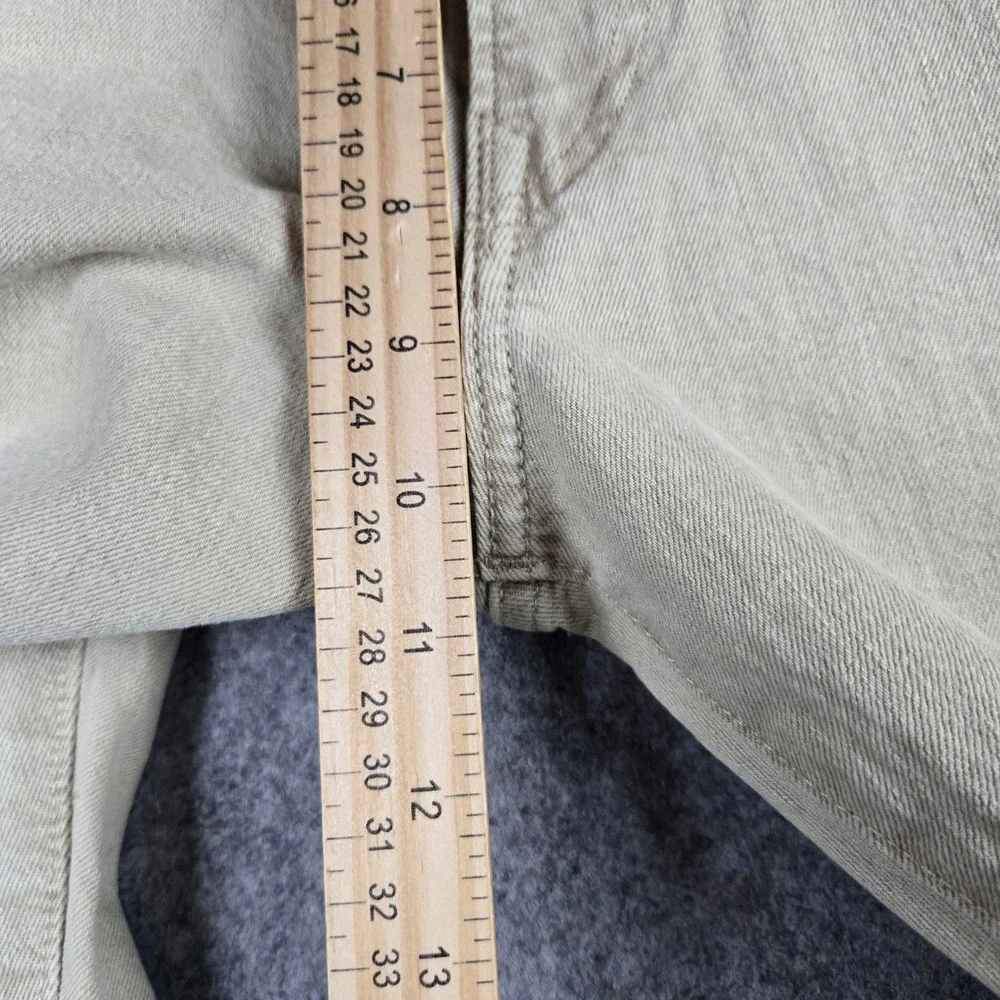 Polo Ralph Lauren Classic Fit Jeans Mens 34x32 Tan Khaki Denim Workwear 5 Pocket